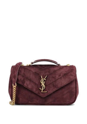 Saint Laurent small Loulou shoulder bag - Purple