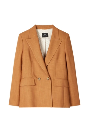 PS Paul Smith double-breasted blazer - Brown