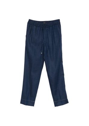 Brioni drawstring trousers - Blue