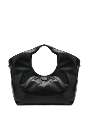 Gucci large Giglio logo-detail tote bag - Black
