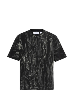 Off-White patterned T-shirt - Black