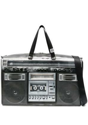 Maison MIHARA YASUHIRO Boombox-print tote bag - Black