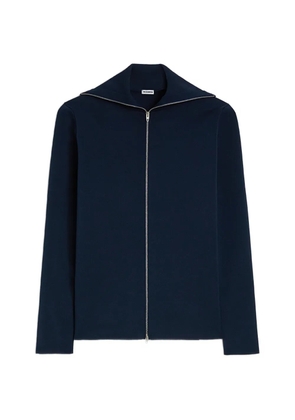 Jil Sander zip-up cardigan - Blue