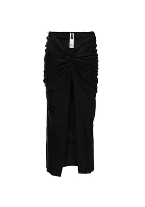 Karl Lagerfeld knotted-detail pareo - Black