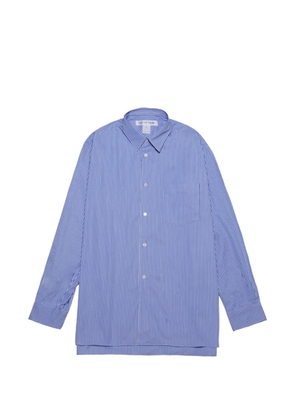 Comme Des Garçons Shirt stripe pocket shirt - Blue