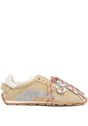 DSQUARED2 Maple-leaf panelled sneakers - Neutrals