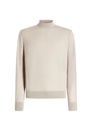 Dolce & Gabbana cashmere turtleneck pullover - Neutrals