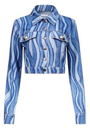 AREA Sunray denim jacket - Blue