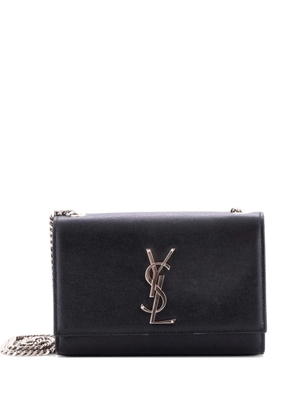 Saint Laurent Pre-Owned Classic Monogram Grainy Leather Small crossbody bag - Black