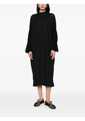 Kristensen Du Nord shirt midi dress - Black