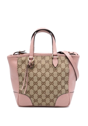 Gucci Pre-Owned 2016-2025 Small GG Canvas Bree satchel - Brown