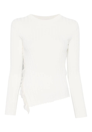 Alexander McQueen asymmetric top - White
