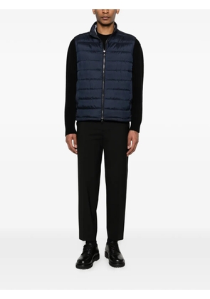 Paul & Shark zip quilted gilet - Blue