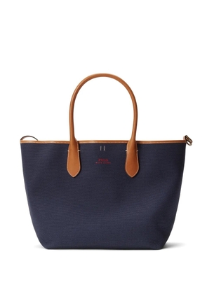 Polo Ralph Lauren top handle tote bag - Blue