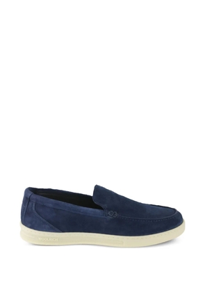 Woolrich calf leather loafers - Blue