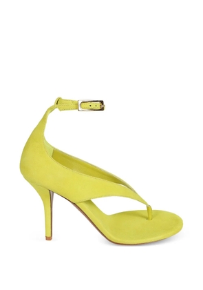 GIABORGHINI Alice thong strap sandals - Yellow