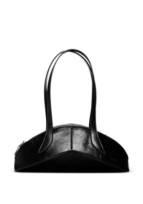 Dienèe Arco leather shoulder bag - Black