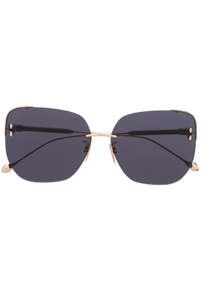 Isabel Marant Eyewear oversized-frame sunglasses - Blue