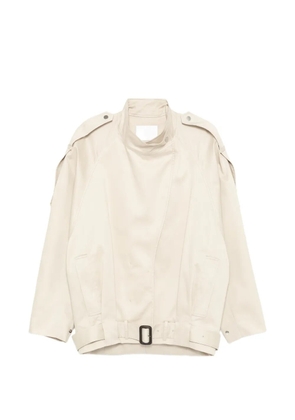 YCH belted jacket - Neutrals