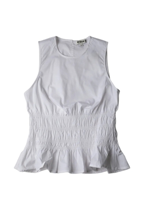 STAUD Culver round-neck top - White