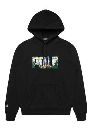 Polo Ralph Lauren logo hoodie - Black
