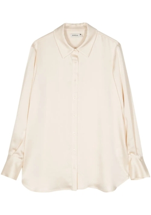 Simkhai Olsen satin shirt - Yellow