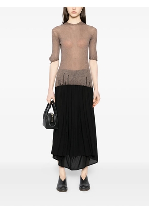 Uma Wang short-sleeves top - Brown