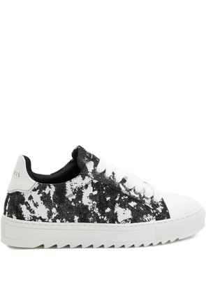 NUMERIS Atelier canvas sneakers - Black