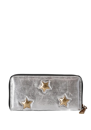 Kurt Geiger star-detail zip-fastening wallet - Grey