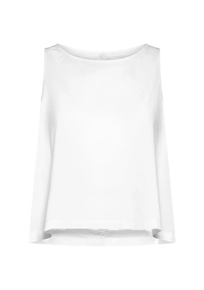 DEHA poplin sleeveless top - White