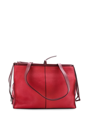 Loewe Pre-Owned Cushion Leather Large tote bag - Red