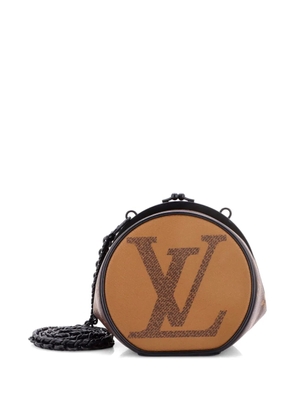 Louis Vuitton Pre-Owned Boursicot Boite Chapeau Bag Reverse Monogram Giant shoulder bag - Brown