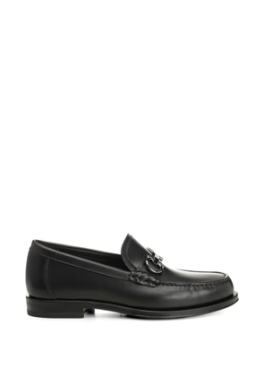 Ferragamo Gancini loafers - Black