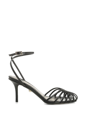 Alevì Blake leather sandals - Black