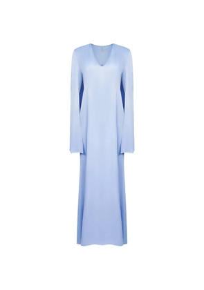 TWINSET V-neck long-sleeve dress - Blue