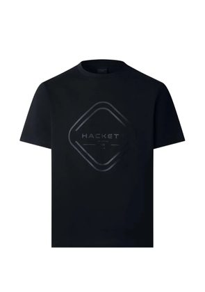 Hackett logo-print T-shirt - Black