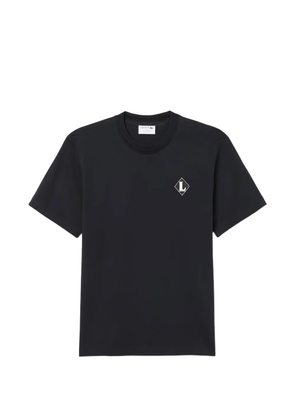 Lacoste round-neck logo T-shirt - Black