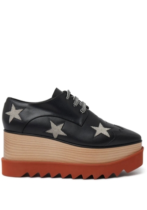 Stella McCartney Elyse Stars platform brogues - Black