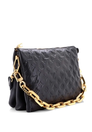Louis Vuitton Pre-Owned Coussin Bag Monogram Embossed Lambskin MM crossbody bag - Black