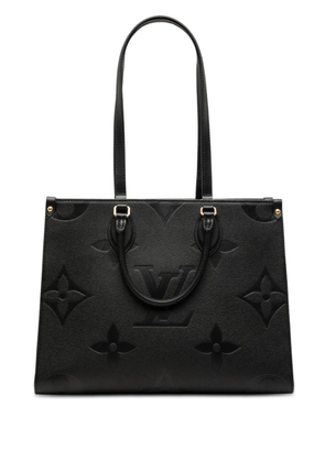 Louis Vuitton Pre-Owned 2021-2025 Monogram Empreinte Onthego MM satchel - Black