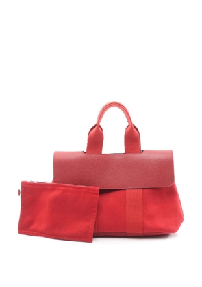 Hermès Pre-Owned 2006 Toile and Vache Valparaiso PM handbag - Red