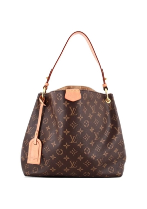 Louis Vuitton Pre-Owned Graceful Handbag Monogram Canvas PM hobo bag - Brown