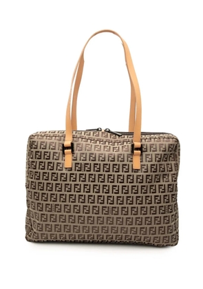 Fendi Pre-Owned 2000-2010 Zucchino Canvas tote bag - Brown