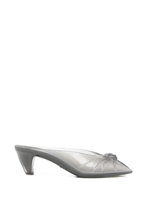 Chloé knot-detail heeled sandals - Grey