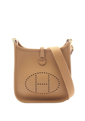 Hermès Pre-Owned 2025 Clemence Evelyne TPM crossbody bag - Brown
