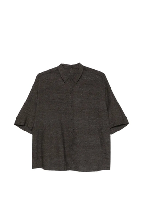 Boboutic collared short-sleeve shirt - Grey