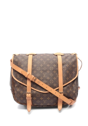 Louis Vuitton Pre-Owned 1990 43 Saumur shoulder bag - Brown