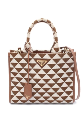 Prada Pre-Owned 2013-2026 Small Symbole tote bag - Brown