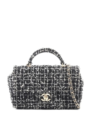 CHANEL Pre-Owned 2021 tweed tote bag - Black