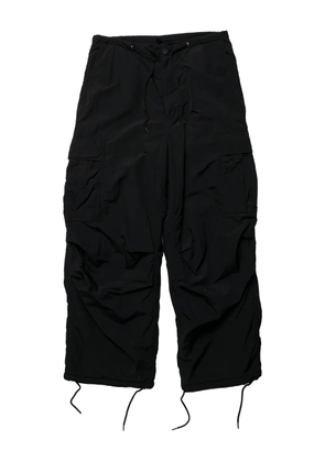 Doublet drawstring cargo trousers - Black